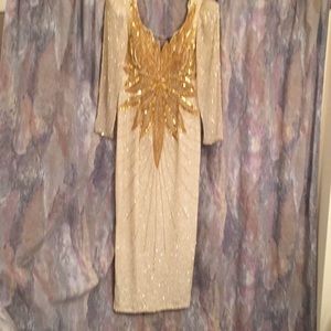 Long beaded dress